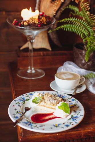 Comida en el bed and breakfast o alrededores