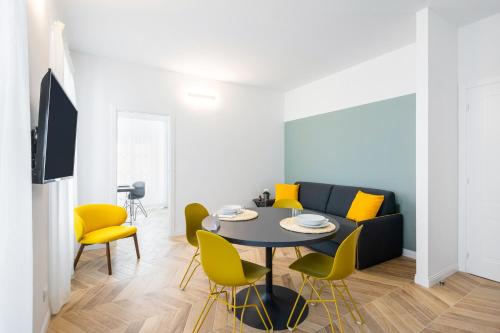Posezení v ubytování JOIVY Premium Apartments - Trieste Mazzini