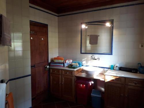 Dapur atau dapur kecil di Quinta Da Silva