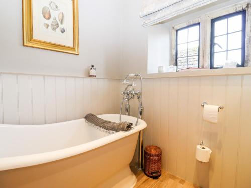 A bathroom at The Small House