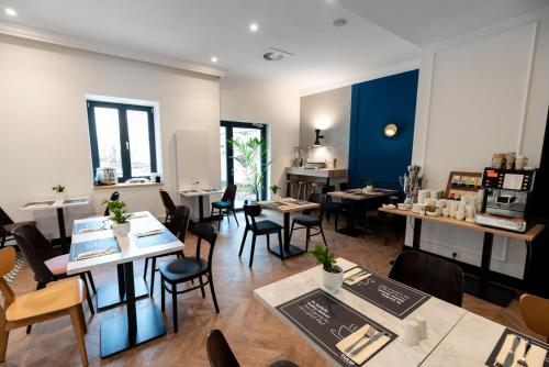 Reštaurácia alebo iné gastronomické zariadenie v ubytovaní Hotel Tulip Residences Warsaw Targowa