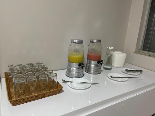 Příslušenství pro přípravu čaje a kávy v ubytování TS HOTEL