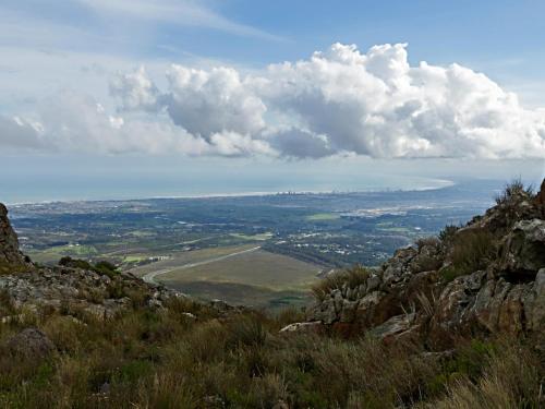 a view from the top of a hill at Ocean-Song in Strand