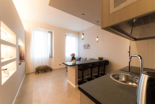 Kjøkken eller kjøkkenkrok på DV Garda Suite