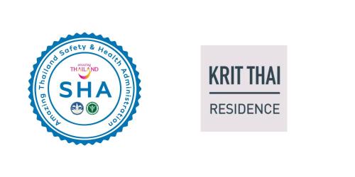a label for a kith thai restaurant at Kritthai Residence in Bangkok