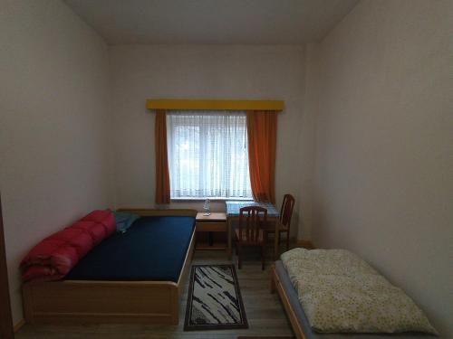 Postel nebo postele na pokoji v ubytování LINDENHOF WALDHEIM