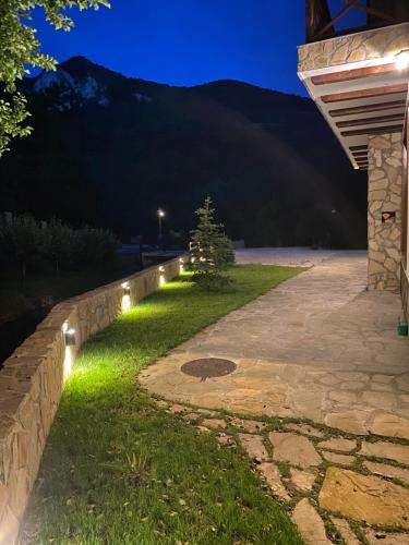 Κήπος έξω από το Pensiunea Buna Ziua