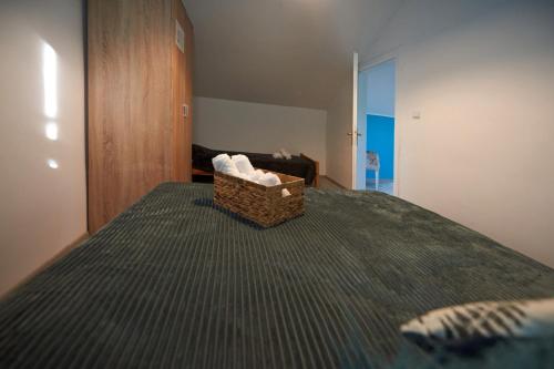 Postel nebo postele na pokoji v ubytování Apartman Azra