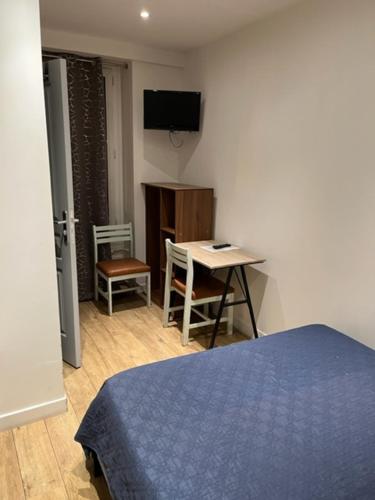 TV a/nebo společenská místnost v ubytování Hotel Luna Park