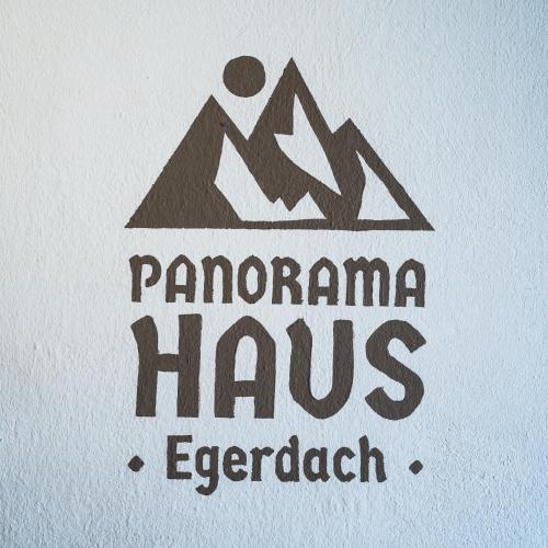 a sign that reads panoramic haus epenbourg at Panorama-Ferienhaus im Stubaital in Mieders