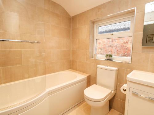 Et badeværelse på Quay Cottage