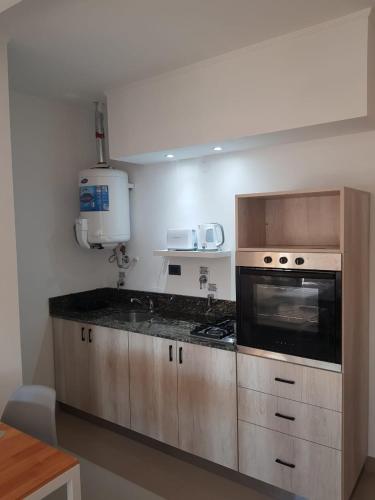 Dapur atau dapur kecil di Patagonia Apart Dpto 1