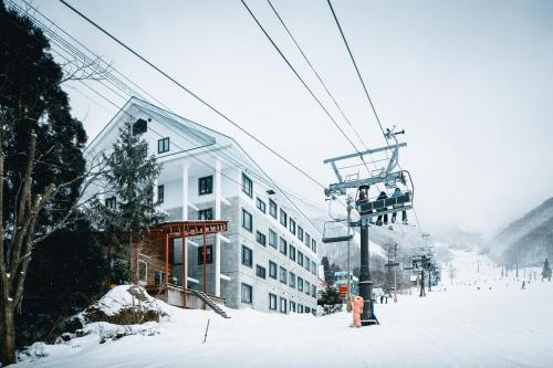 Tabist Condominium Hakuba Goryu in de winter