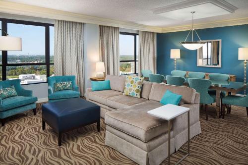 Zona d'estar a Wyndham Lake Buena Vista Resort Disney Springs® Resort Area