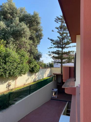 a view from the balcony of a house at Casa mia in Su Forti