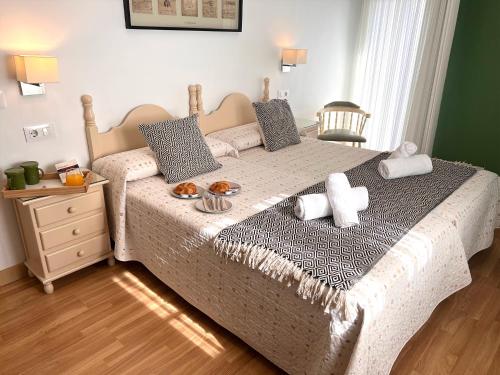Ein Bett oder Betten in einem Zimmer der Unterkunft La Janda