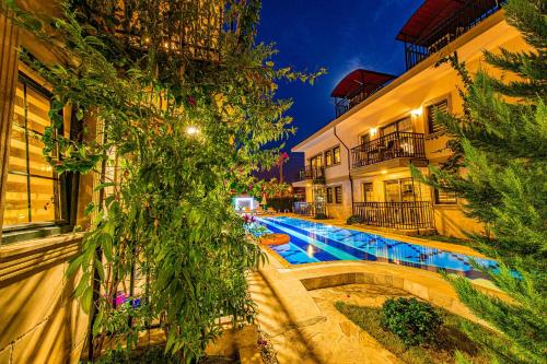 Kolam renang di atau dekat dengan Yaşam Park Apart Hotel - Fethiye Calis Beach