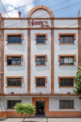 a building with a sign that reads star hotel at Hotel Sonora, Centro Histórico in Mexico City