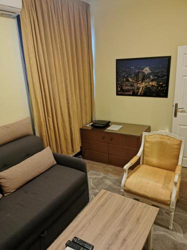 Χώρος καθιστικού στο Contigo Apartments