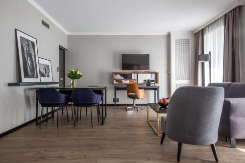 Zona de estar de Radisson Blu, Basel