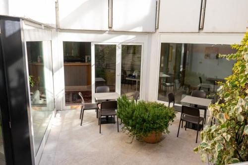 Posezení v ubytování Hotel Garnì Villa Fontana