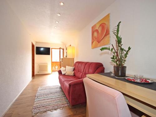TV a/nebo společenská místnost v ubytování Apartment Schmittnhof by Interhome