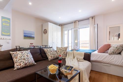 Posezení v ubytování Sea & Wave Adela Boutique Apartment