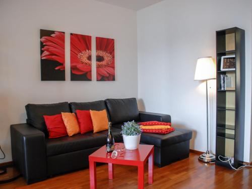 Seating area sa Apartment Residenza Cassarate Lago-1