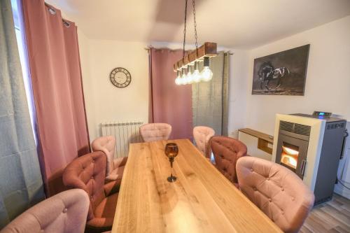Posezení v ubytování Dva Javora -SPA Apartment