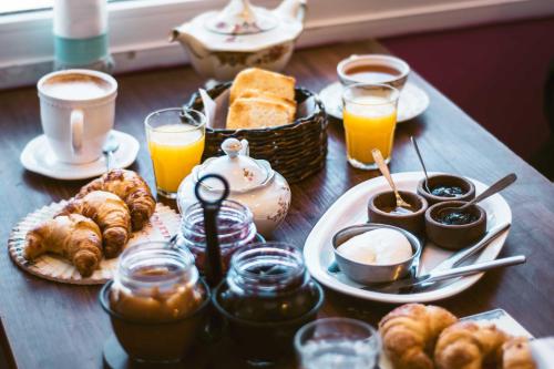 Opciones de desayuno para los huéspedes de Newen Bed & Breakfast
