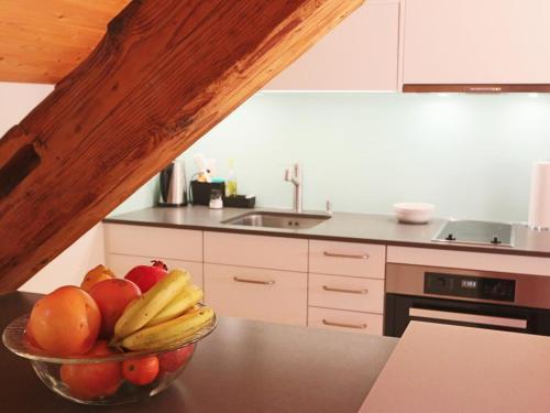Kuchyň nebo kuchyňský kout v ubytování Apartment Twin Deluxe Studio by Interhome