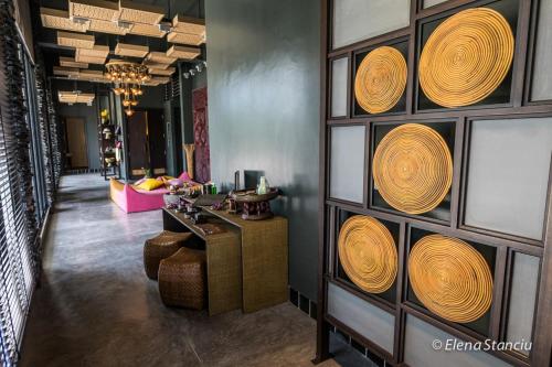 Χώρος καθιστικού στο Sareeraya Villas & Suites