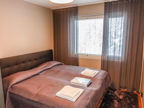 Ένα ή περισσότερα κρεβάτια σε δωμάτιο στο Holiday Home Levin kunkku c6 by Interhome