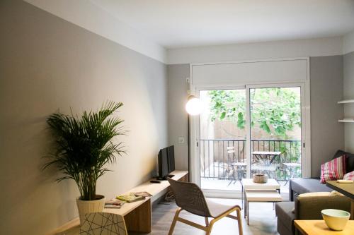 Afbeelding uit fotogalerij van Idyllic Apartment with Terrace in Barcelona