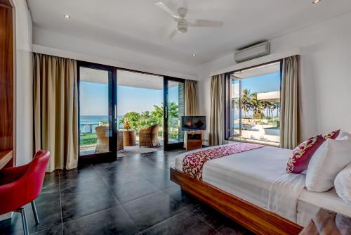 Postelja oz. postelje v sobi nastanitve Bali Diamond Estates & Villas
