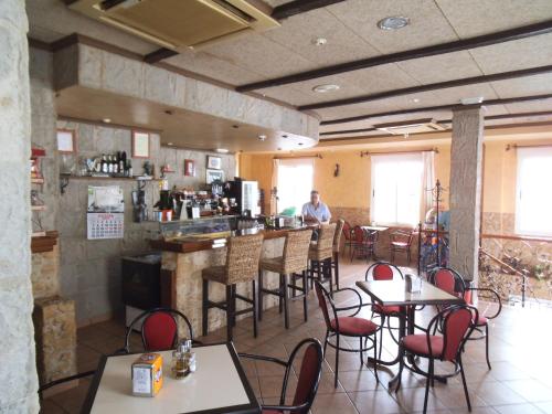 Restoran ili drugo mesto za obedovanje u objektu Hostal San Andres
