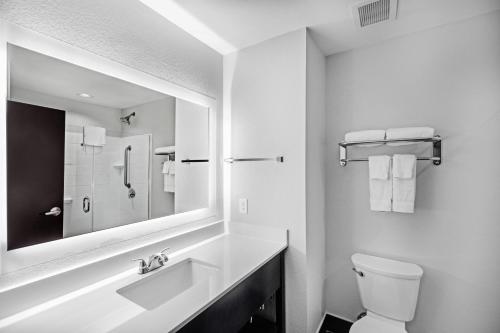 A bathroom at Holiday Inn Express & Suites Austin NW – Lakeway, an IHG Hotel