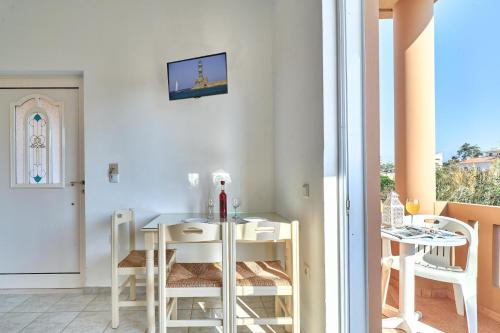 Μπαλκόνι ή βεράντα στο Solon Apartment