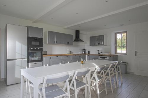 Dapur atau dapur kecil di Ferme de la Bertinière