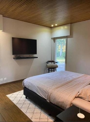 Ένα ή περισσότερα κρεβάτια σε δωμάτιο στο Casa57