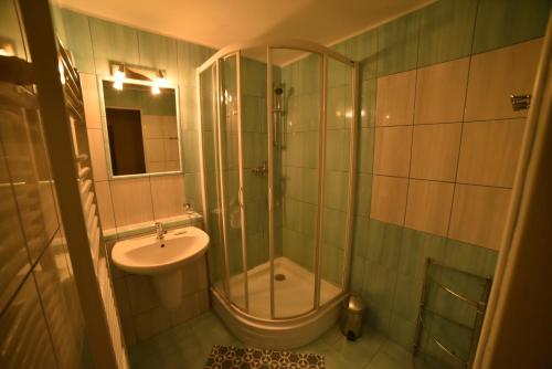 Ванна кімната в Penzion u Zdichynců