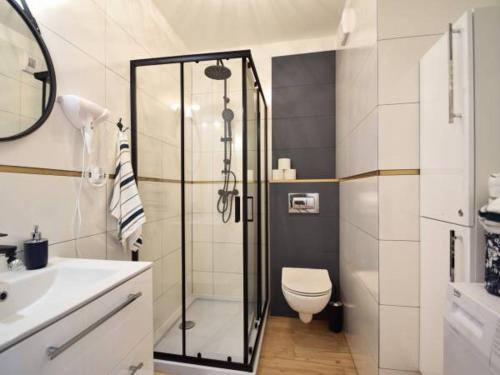 Kúpeľňa v ubytovaní Apartament Navy Blue