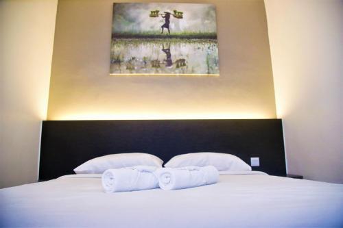 PADI PADI HOTELにあるベッド