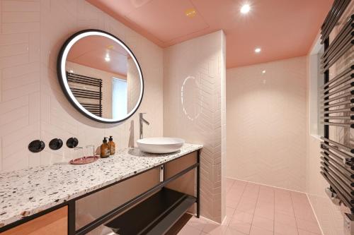 Un baño de Hotel Sonne