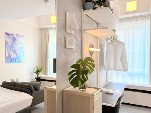 Katil atau katil-katil dalam bilik di The Suite Cologne