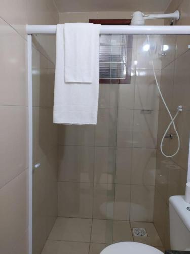 Koupelna v ubytování Vila Mulungu Casa