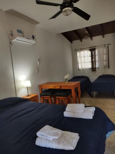 Postel nebo postele na pokoji v ubytování Finca La Julia