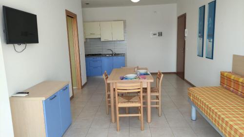 Dapur atau dapur kecil di Casa la Celeste