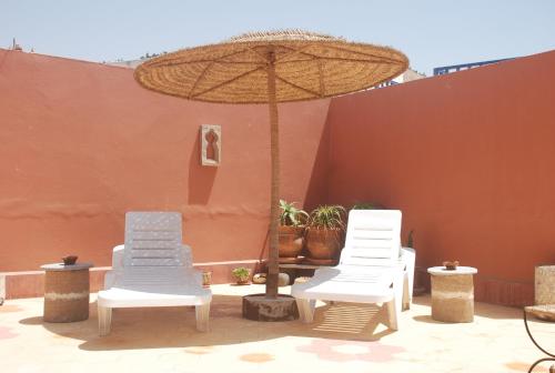 Un lugar para sentarse en Riad Arambys