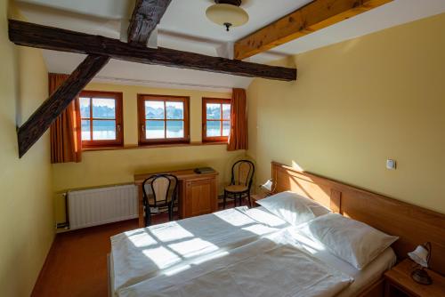 Кровать или кровати в номере Bed & Breakfast Šilak